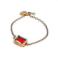 Браслет Thot Gioielli, с рейнстоуном, TG25.1-BR586 красный