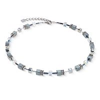 Колье Coeur de Lion Grey-Silver, 4015/10-1217