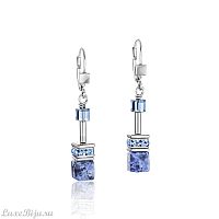 Серьги Coeur de Lion Blue, 4017/20-0700