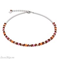 Колье Coeur de Lion Orange-Rose 4911/10-0219