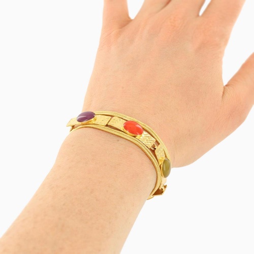 Браслет TARATATA, Ringo, с цветной смолой, TT-E25-09313-20M золотистый фото 3