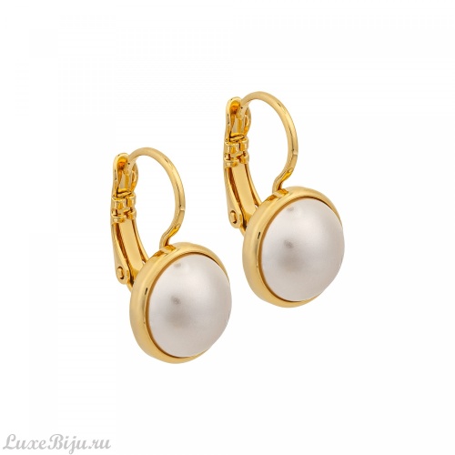 Серьги Fiore Luna Pearl A2010PE-E01.1 BW/G