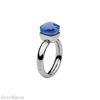 Кольцо Qudo Firenze bermuda blue 15.9 мм 611630/15.9 BL/S