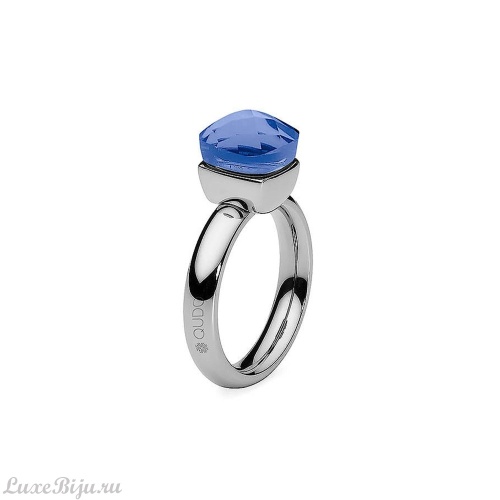Кольцо Qudo Firenze bermuda blue 15.9 мм 611630/15.9 BL/S