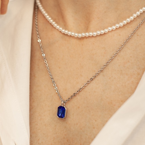 Колье Fiore Luna SAPPHIRE, BCN08992-06 фото 4