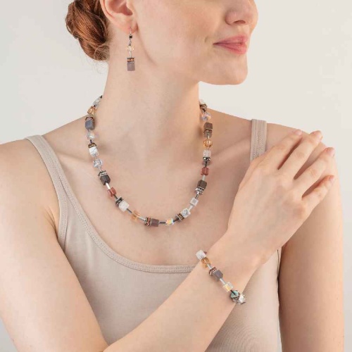 Колье Coeur de Lion Cognac-Beige, 4505/10-1130 фото 4