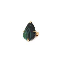 Кольцо Nature Bijoux, Agata verde, разъемное, с агатом, NB24.1-19CP25031 зеленый