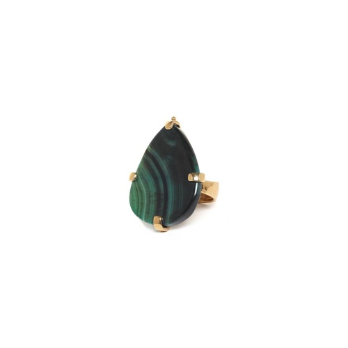 Кольцо Nature Bijoux, Agata verde, разъемное, с агатом, NB24.1-19CP25031 зеленый
