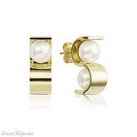 Серьги Misaki Initials EINITIALSGOLD BW/G