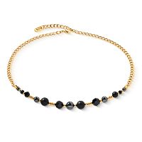Колье Coeur de Lion Black-Gold, 4089/10-1316