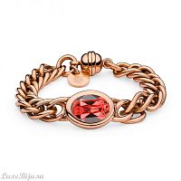 Браслет Qudo Tivola Padparadscha 137020 R/RG