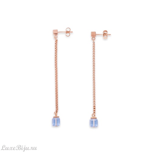 Серьги Coeur de Lion Light Blue 5003/21-0720