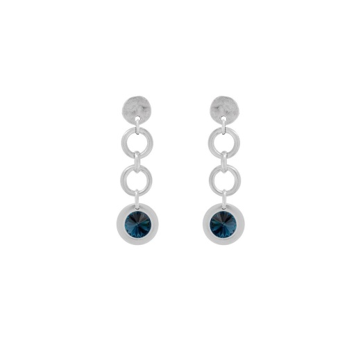 Серьги VIDDA, Sweet, с кристаллом Swarovski, VD24.1-01848 синий