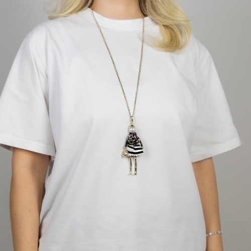 Подвеска Miamelie, кукла Бриджит, MiA-2604-CL8886 золотистый фото 2