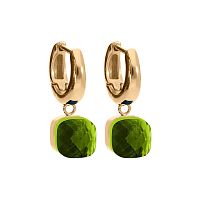 Серьги Qudo FIRENZE (G) Fern Green, 107001/20-4511