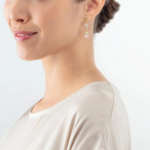 Пусеты Coeur de Lion White-Gold, 3018/21-1416 фото 2