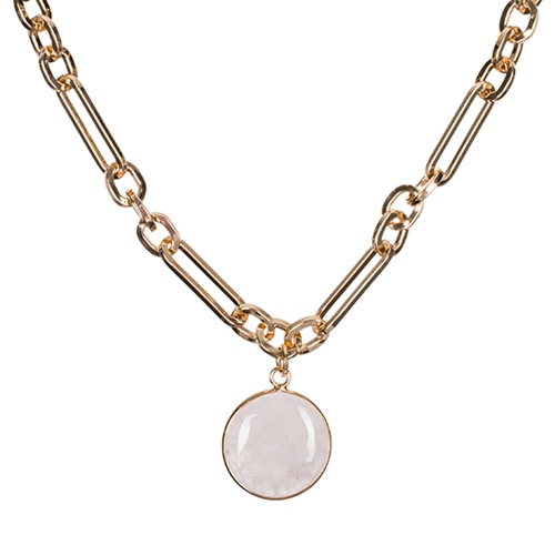 Колье Fiore Luna ROSE QUARTZ, LN5149 R/G фото 3