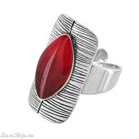 Кольцо TARATATA, Indian summer, разъемное, с цветной смолой, TT-H23-04404-103 красный
