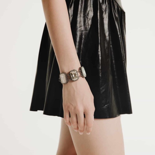 Браслет Katerina Vassou, Balustrade, с кристаллами, KV24.2-401490B серебристый фото 2