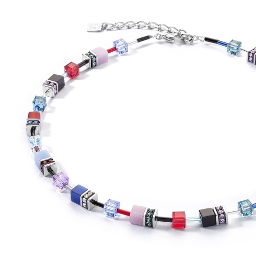 Колье Coeur de Lion Red-blue-lilac, 2838/10-0330 фото 5