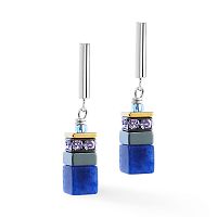 Серьги Coeur de Lion Blue-Purple, 3017/21-0708