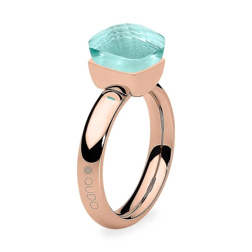 Кольцо Qudo Firenze soft aqua 16.5 мм, 613728 BL/RG фото 5