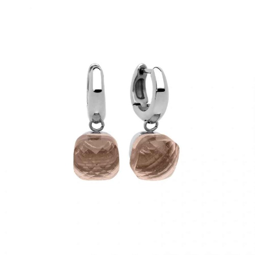 Серьги Qudo Firenze Vintage Rose 300042 R/S