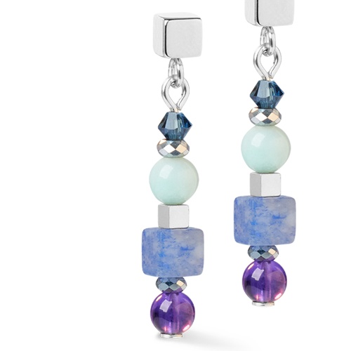 Серьги Coeur de Lion Blue, 4347/21-0700 фото 2