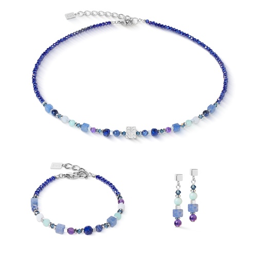 Колье Coeur de Lion Blue, 4347/10-0700 фото 3