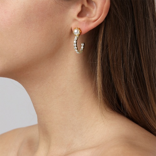 Серьги Dyrberg Kern ESPRIT SG CRYSTAL / WHITE PEARL  480096, 480096 фото 2