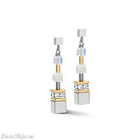 Серьги Coeur de Lion 4-In-1 Gold-Silver 5007/21-1617
