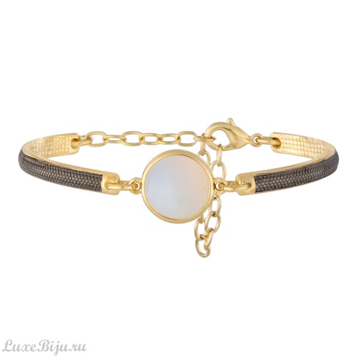 Классический браслет Pearl Opaline C1363.25 BW/G