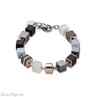 Браслет Coeur de Lion Black-White 4848/30-1314