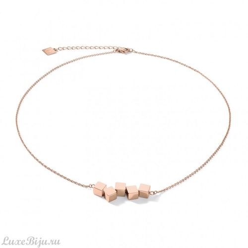 Колье Coeur de Lion Rose Gold 5071/10-1620