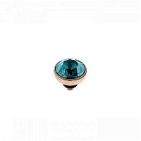 Шарм Qudo Bottone Indicolite 8 мм 680126 BL/RG