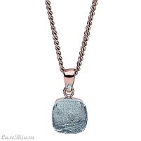 Колье Qudo Firenze hellblau 400224.1 BL/RG