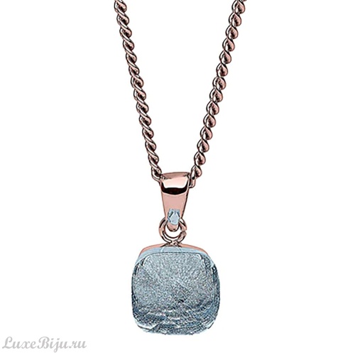 Колье Qudo Firenze hellblau 400224.1 BL/RG