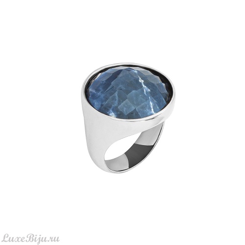 Кольцо Possebon  pearl sodalite 18 мм
