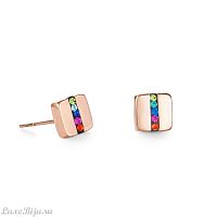 Пусеты Coeur de Lion Multicolor, 0225/21-1500