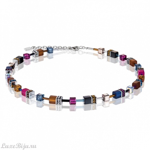 Колье Coeur de Lion Multicolor Winter2 2838/10-1567