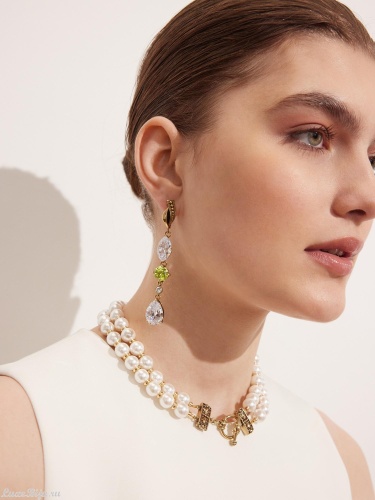 Серьги Fiore di Firenze OR0431 VERDE фото 4