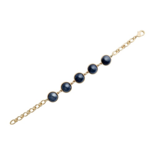 Классический браслет Pearl Sodalite C1362.22 BL/G