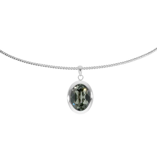 Колье Qudo Tivola Black Diamond 404539.1 BW/S фото 4