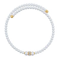 Колье Fiore Luna Cylinder Crystal, B2409PE-N02.2 BW/G