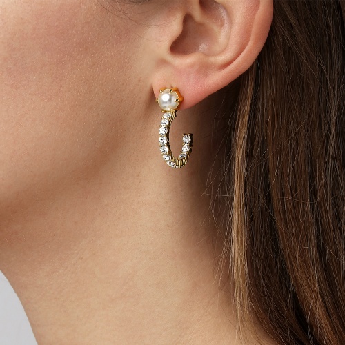 Серьги Dyrberg Kern ESPRIT SG CRYSTAL / WHITE PEARL  480096, 480096 фото 3