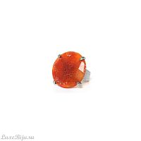 Кольцо Nature Bijoux, Terra Cotta, разъемное, с агатом, NB24.1-19-25151 коричневый