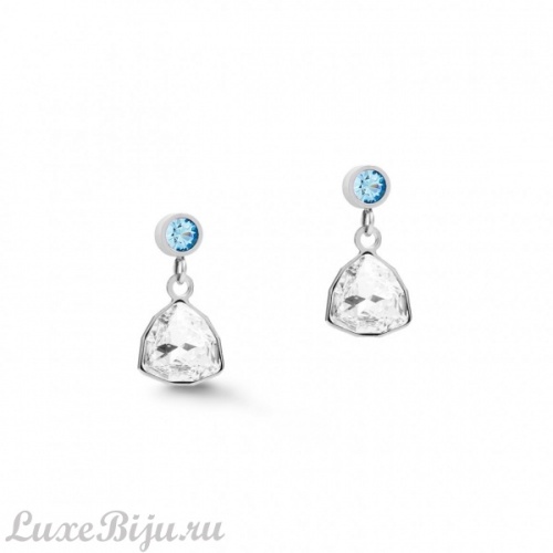 Серьги Coeur de Lion Aqua, *5032/21-2000