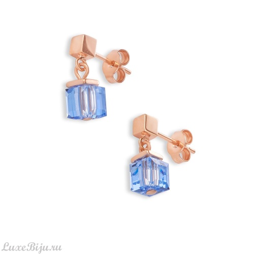 Серьги Coeur de Lion Blue 4996/21-0700