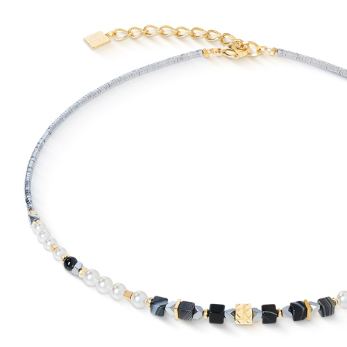 Колье Coeur de Lion Black-White, 4314/10-1314 фото 2