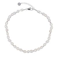 Колье Fiore Luna String of Pearls Сarabiner, BL4506 S